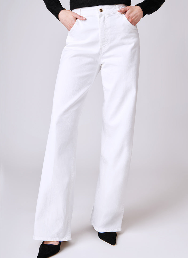 Lorena Antoniazzi Wide-Leg Denim Pant