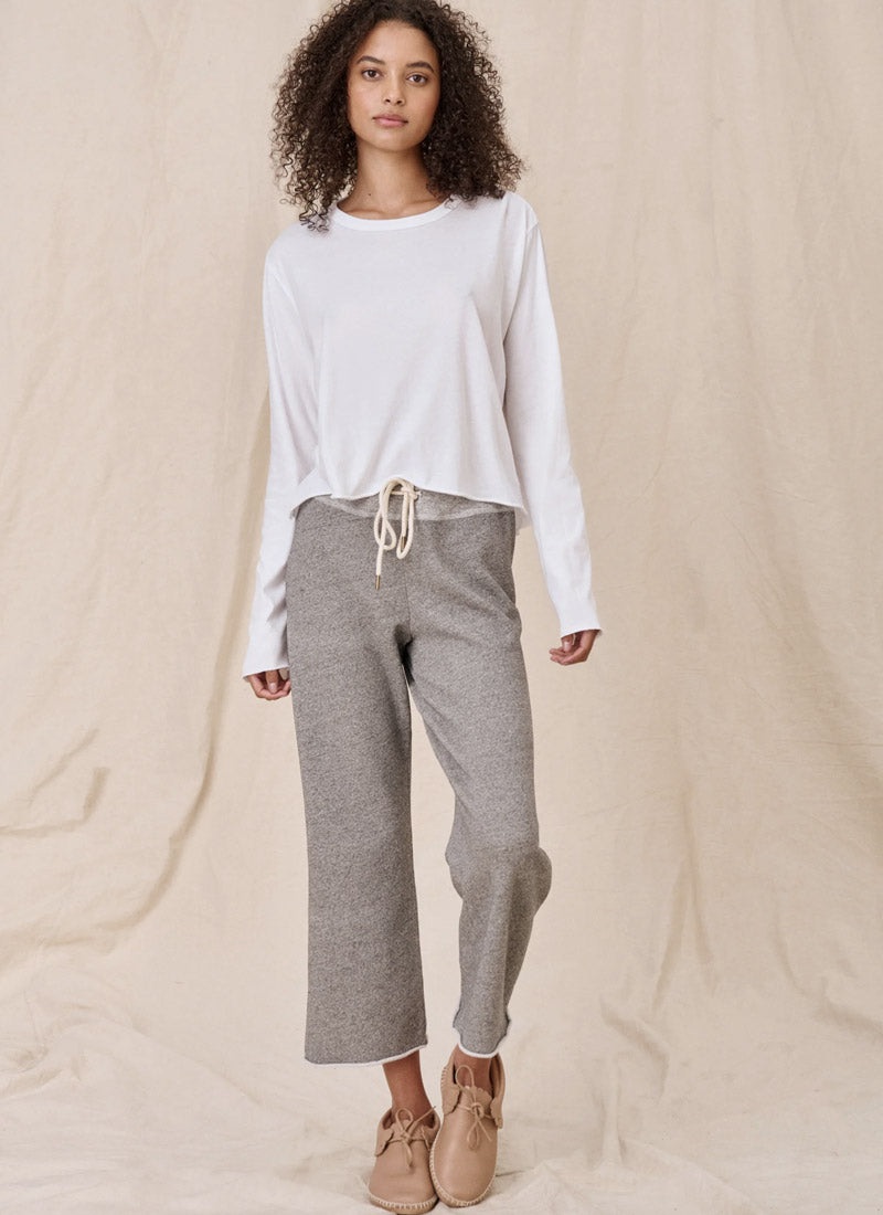 The Great Long Sleeve Crop T-Shirt