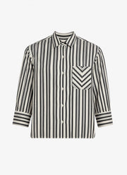 rag & bone Luca Stripe Poplin Shirt