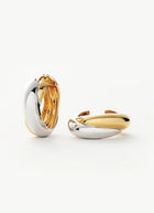 Lucy Williams Chunky Entwine Medium Hoop Earrings