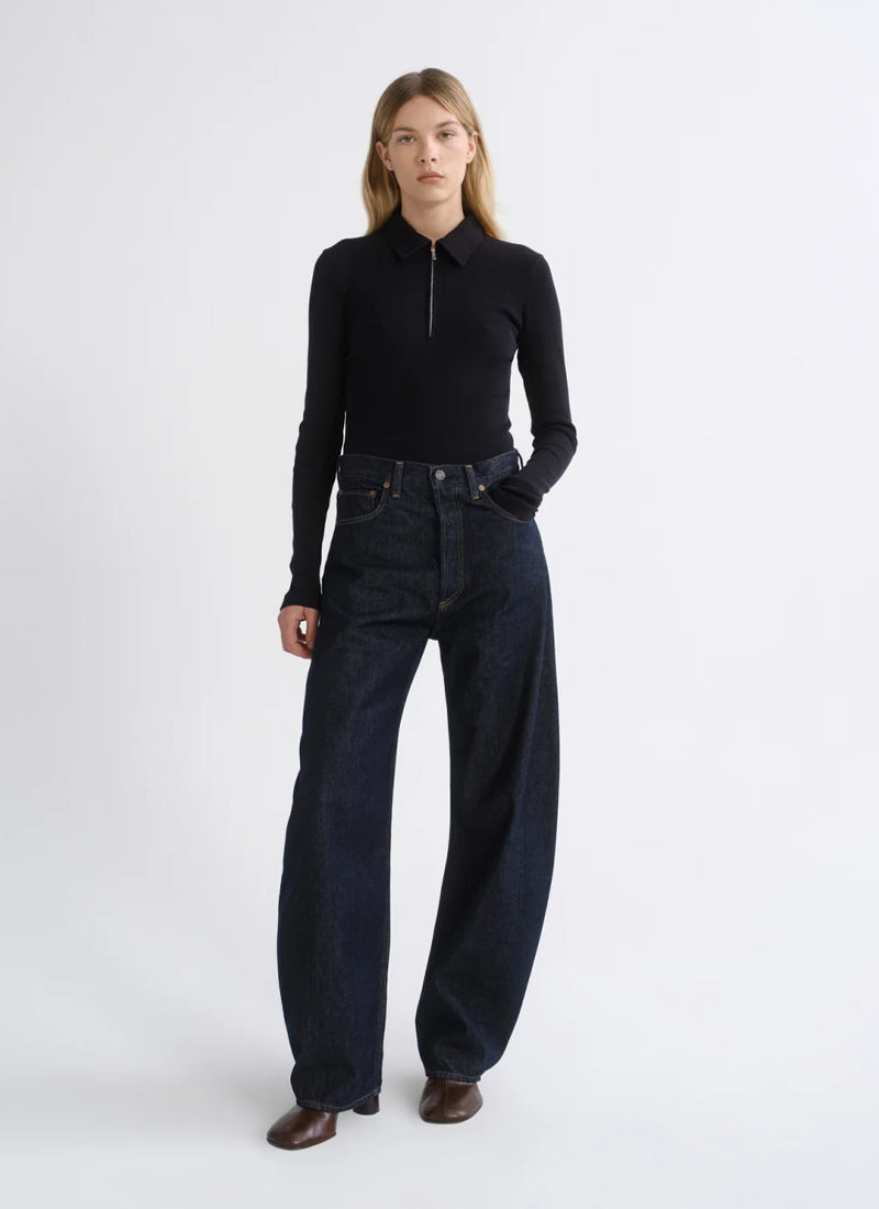 Luna Pieced Wide Leg Jeans