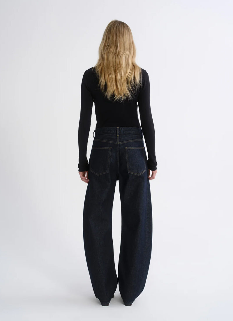 Luna Pieced Wide Leg Jeans