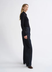 Luna Pieced Wide Leg Jeans