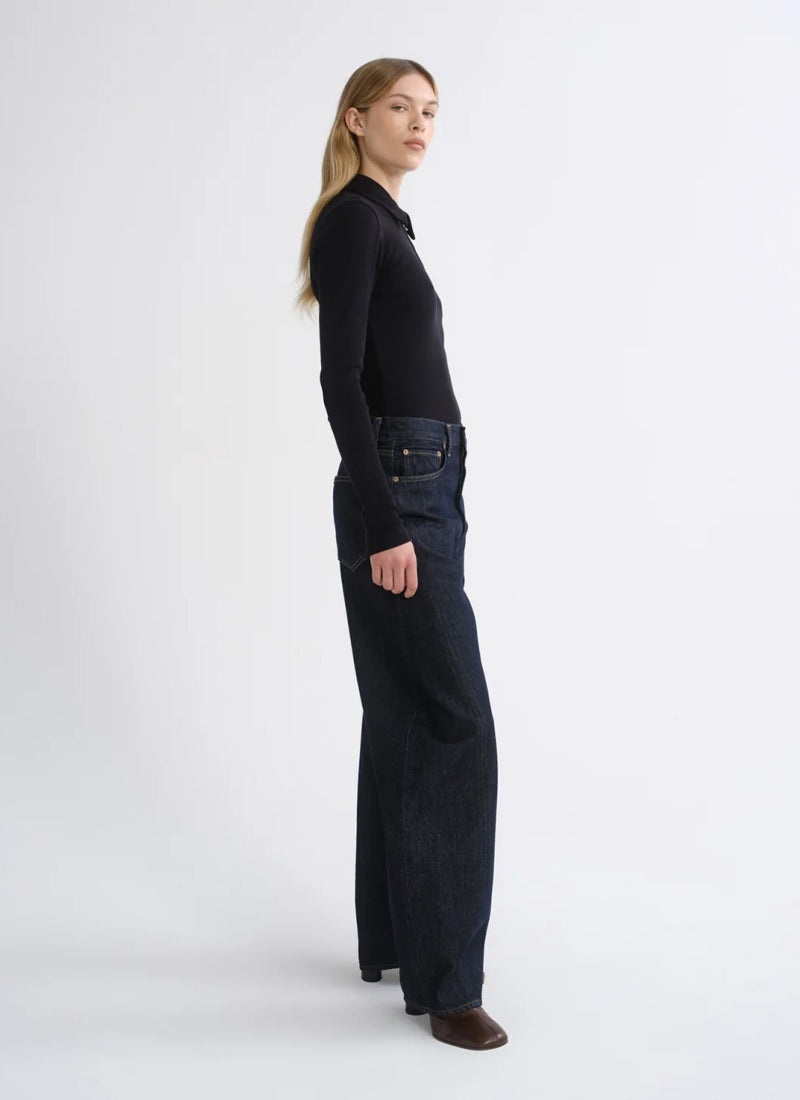 Luna Pieced Wide Leg Jeans