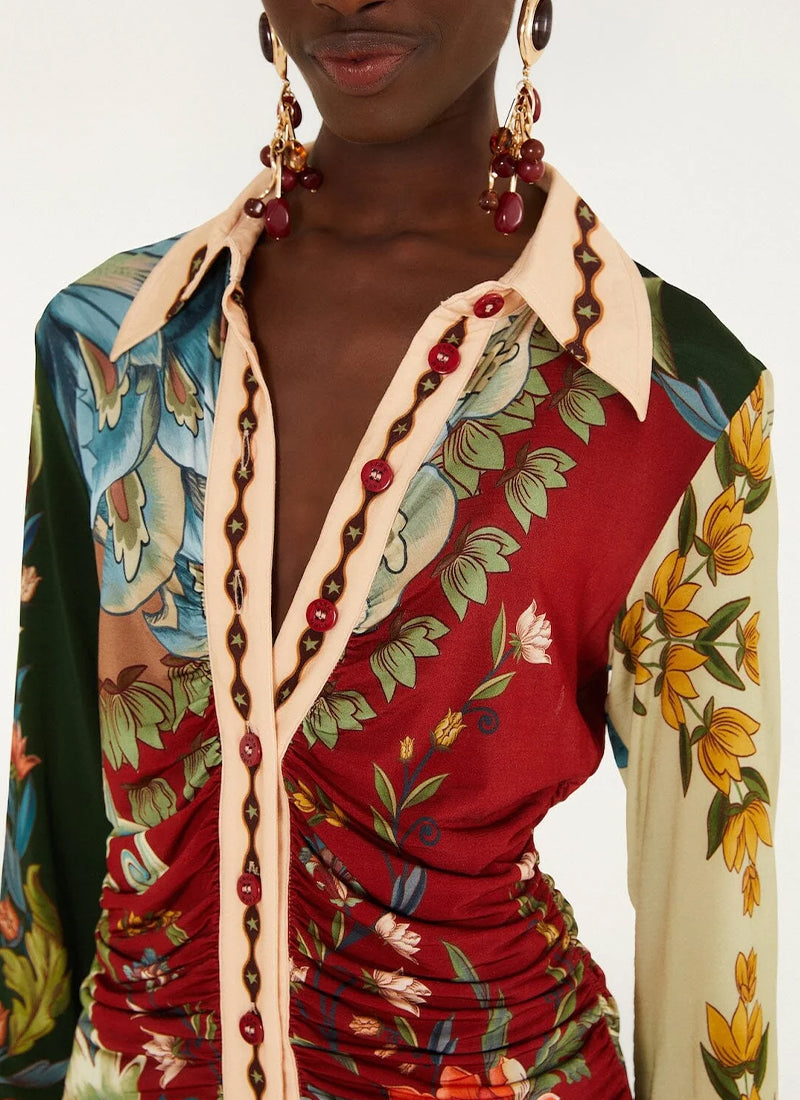 Lunar Boho Printed Long Sleeve Jersey
