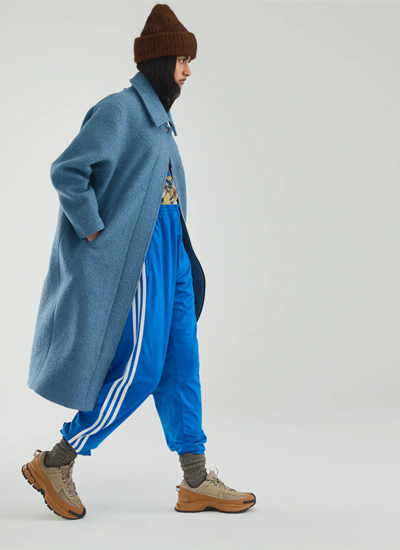 Alpaca Zipper Curve Coat