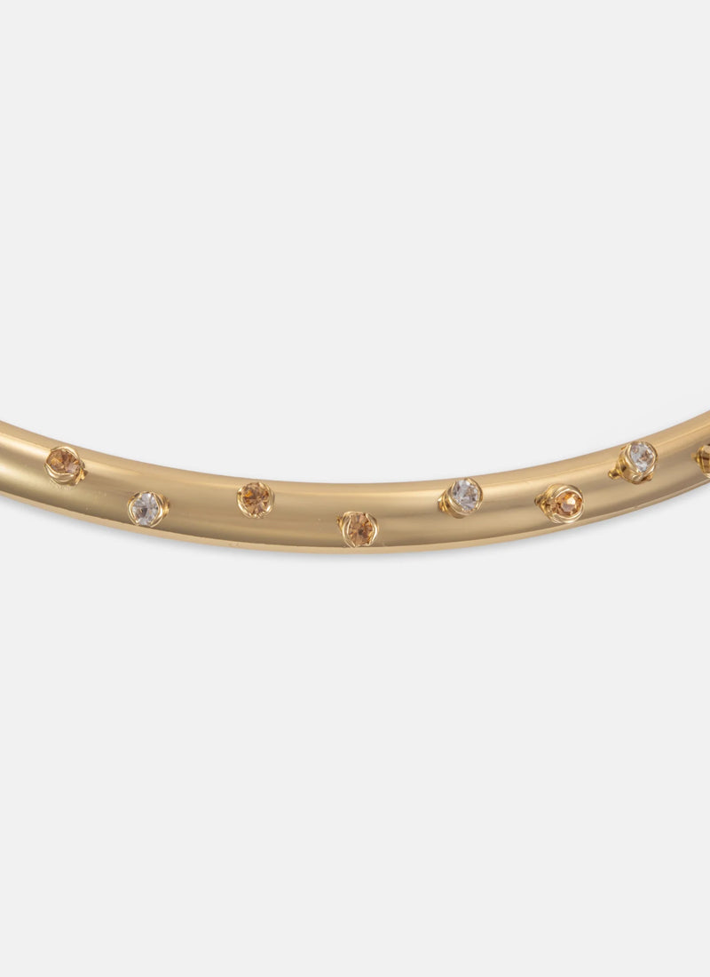 REBEKAH PRICE Lyric Golden Necklace