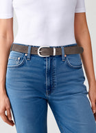 Lysander Nubuck Leather Belt