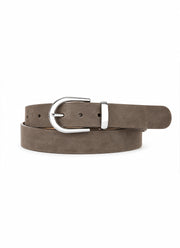 Lysander Nubuck Leather Belt