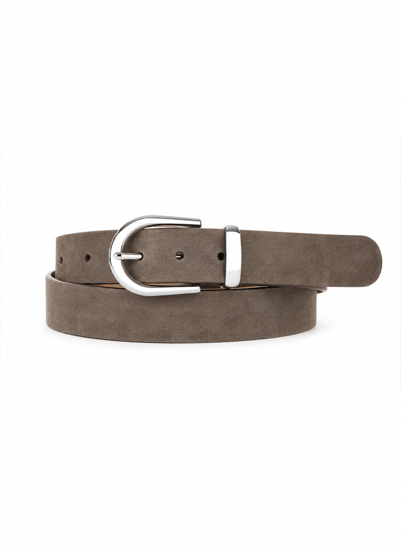 Lysander Nubuck Leather Belt