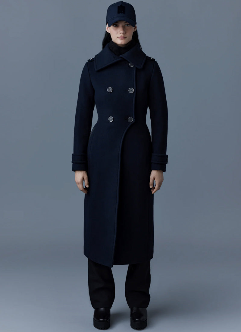 Mackage Elodie Double-Breasted Wool Coat