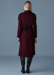 Mackage Mai Double-Face Wool Belted Coat