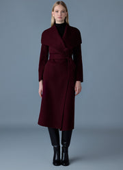 Mackage Mai Double-Face Wool Belted Coat