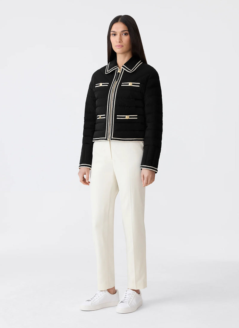 Petunia Crocheted Trim Down Jacket by Mackage at Andrews