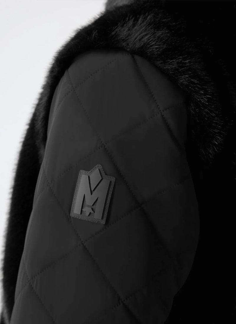 Mackage Gwendal Half Faux Fur Hoodie