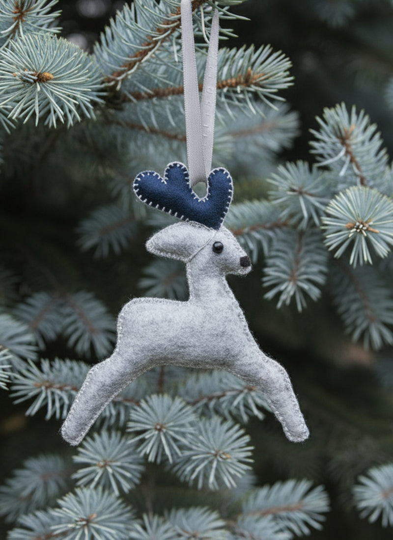 Dashing Deer Ornament