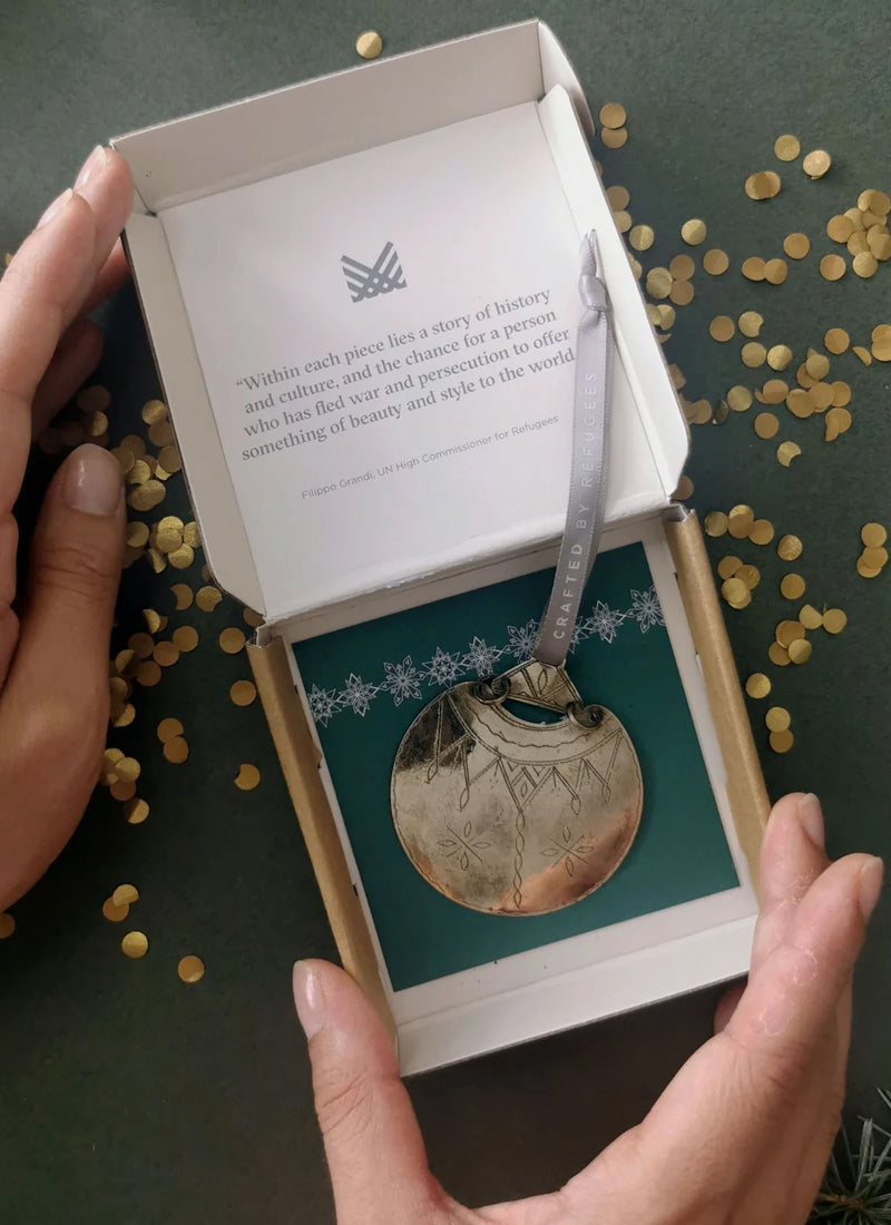  Desert Moon Ornament by MADE51 at Andrews 