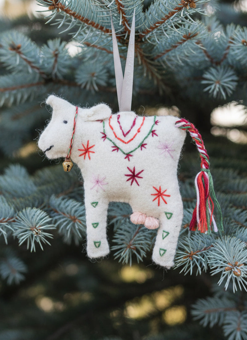 Generous Cow Ornament