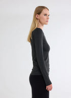 Majestic Long-Sleeve Crew
