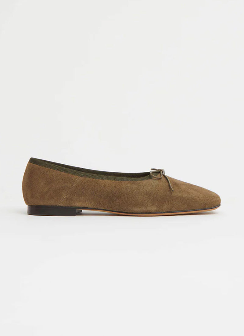 Mansur Gavriel Square Toe Ballerina Flat