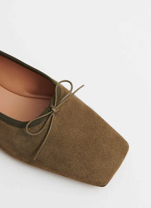 Mansur Gavriel Square Toe Ballerina Flat