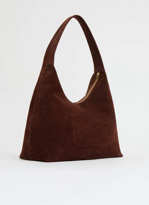 Mansur Gavriel Maxi Candy Hobo Suede