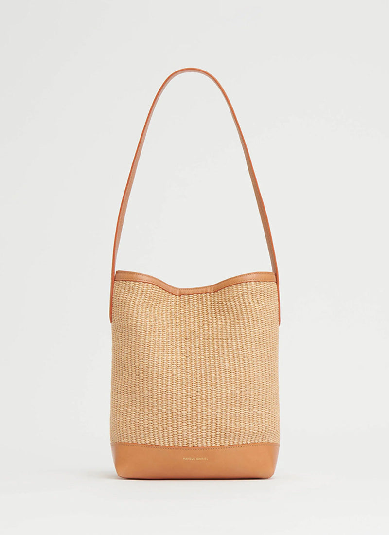Mansur Gavriel Mini Cabas Raffia