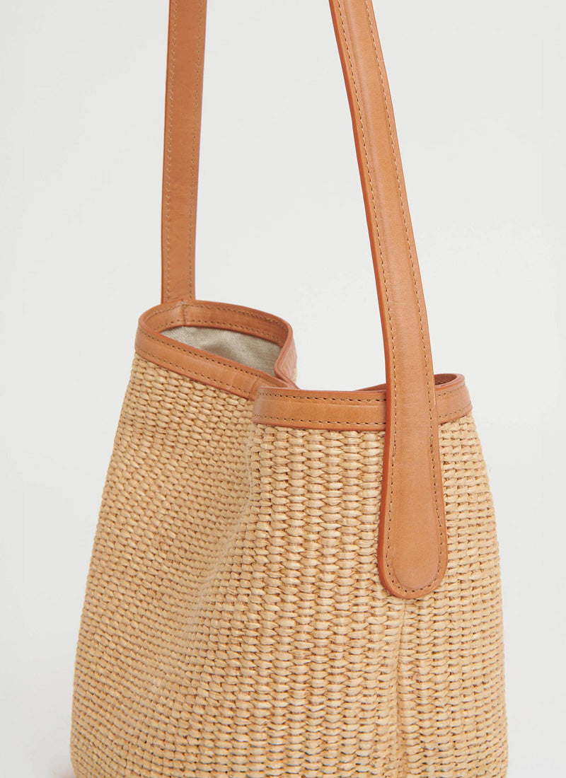 Mansur Gavriel Mini Cabas Raffia