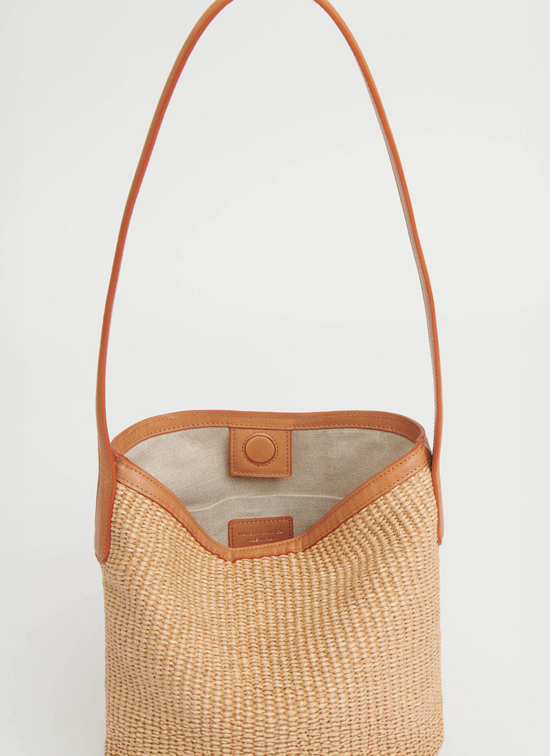 Mansur Gavriel Mini Cabas Raffia
