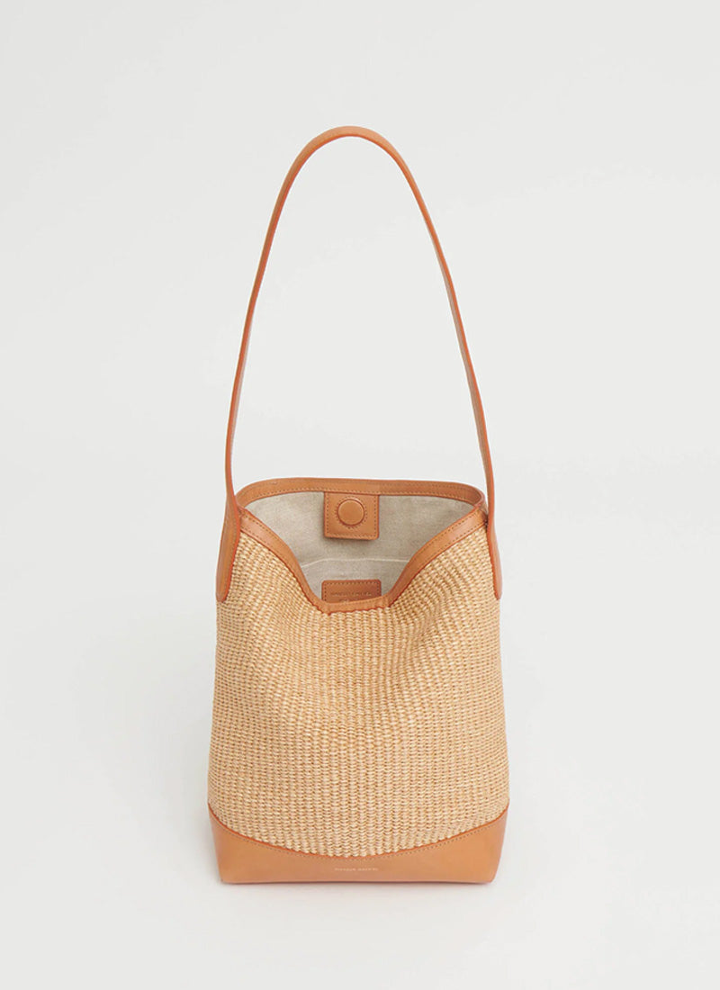 Mansur Gavriel Mini Cabas Raffia