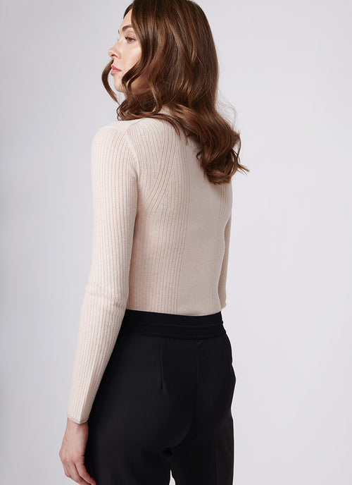 Marc Cain Long-Sleeve Wool Pullover