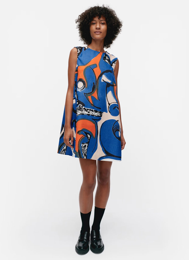Marimekko Anemonet Eldfamn Mini Dress