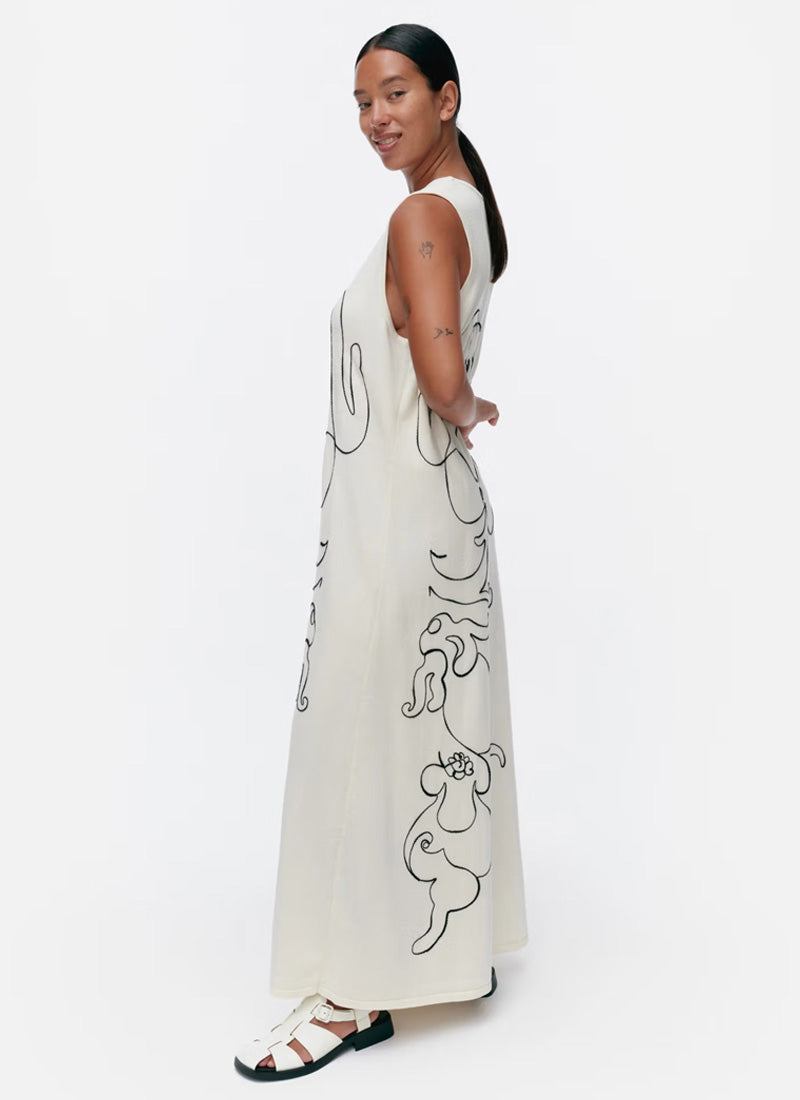 Marimekko Helmi Baluns Placement Dress