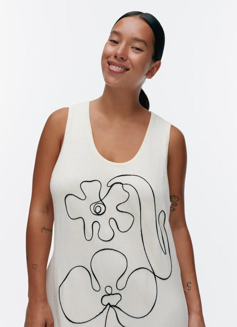 Marimekko Helmi Baluns Placement Dress