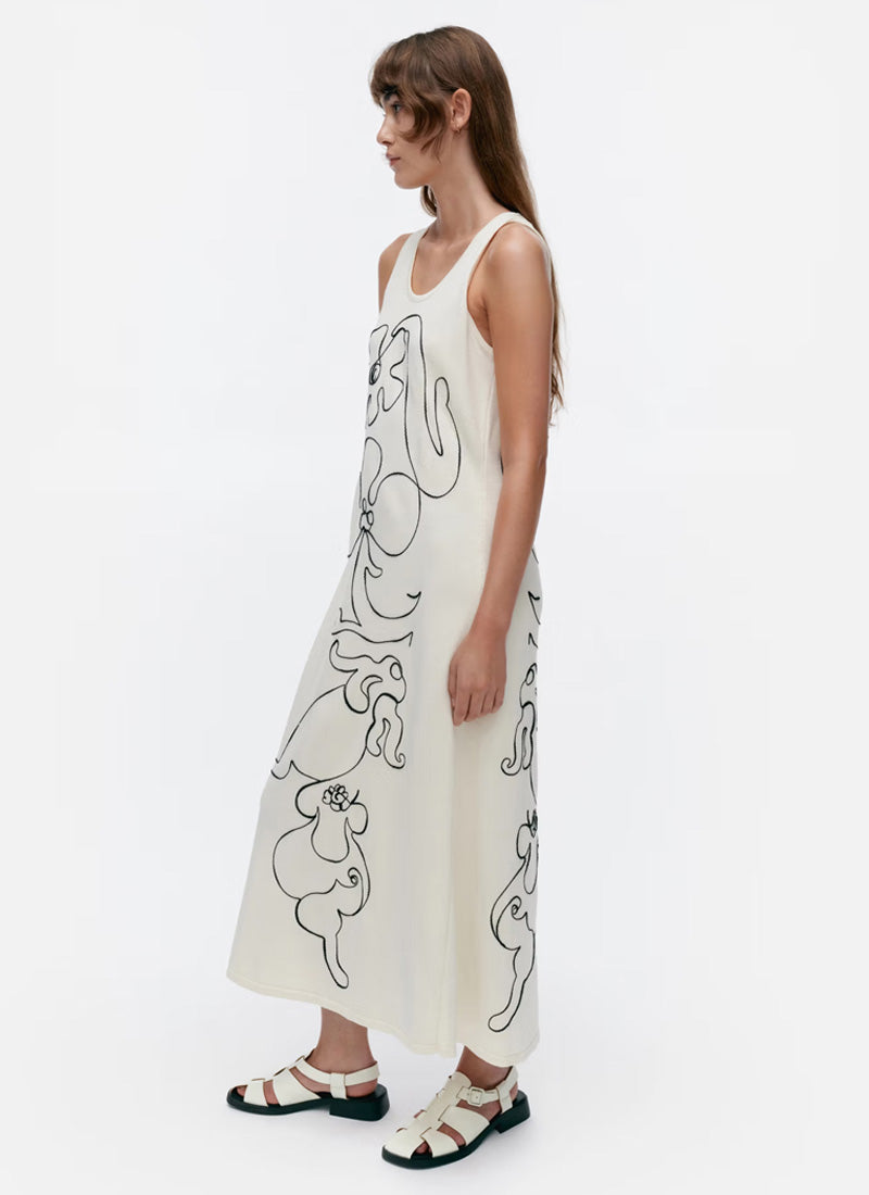 Marimekko Helmi Baluns Placement Dress