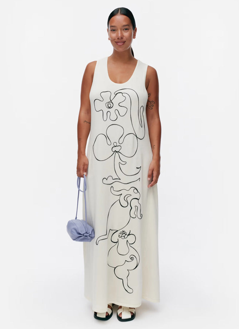 Marimekko Helmi Baluns Placement Dress