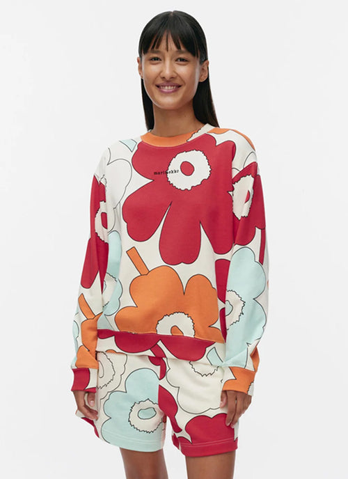 Marimekko Leiot Piirto Unikko Kioski Sweatshirt