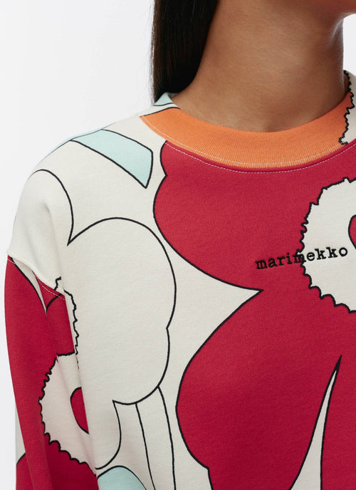 Marimekko Leiot Piirto Unikko Kioski Sweatshirt