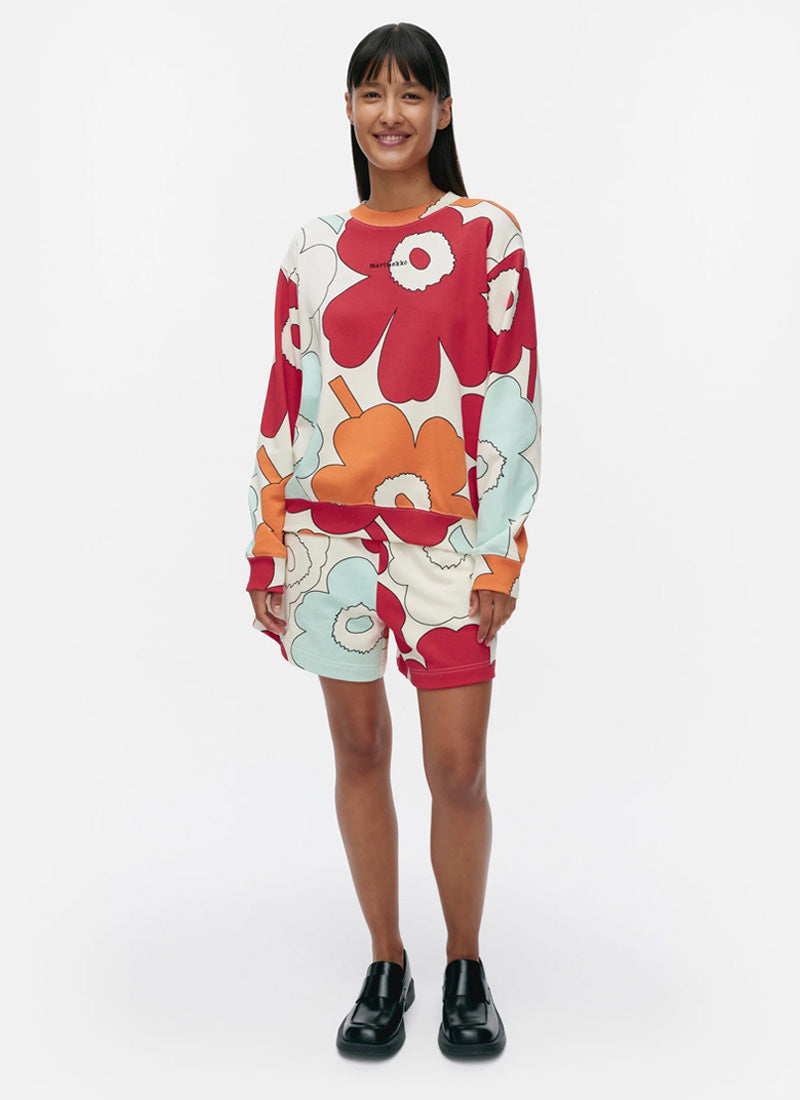 Marimekko Leiot Piirto Unikko Kioski Sweatshirt