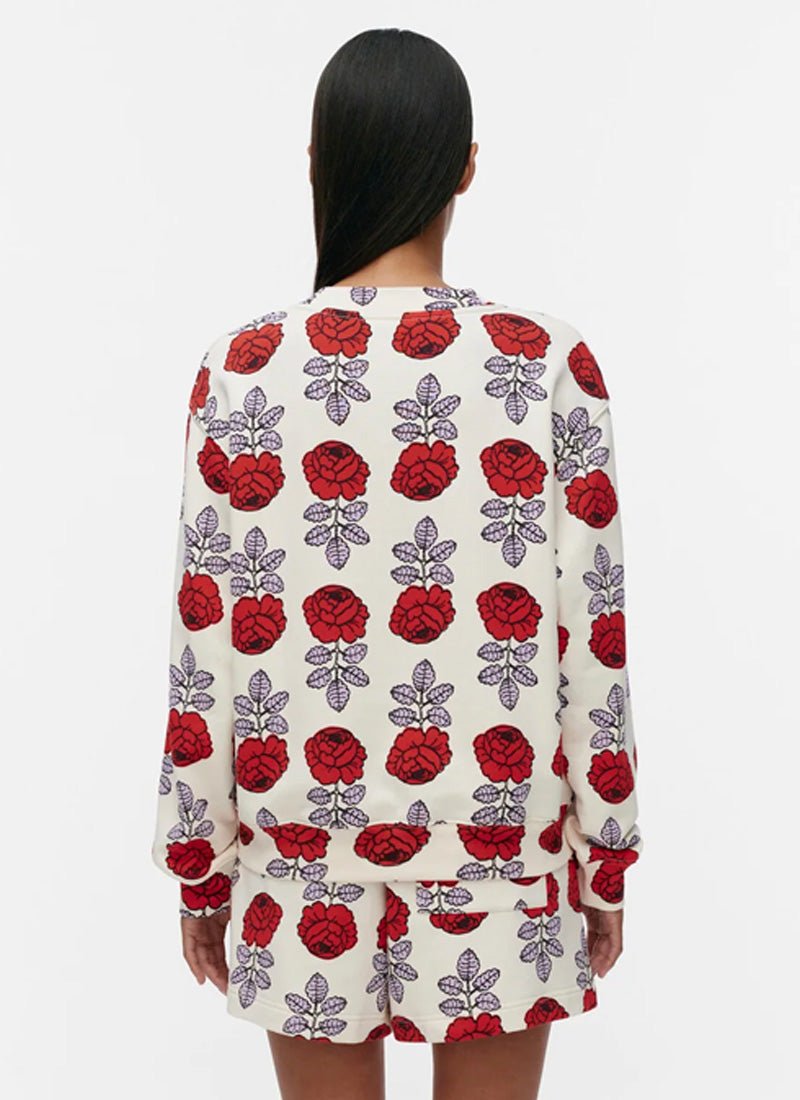 Marimekko Leiot Vihkiruusu Kioski Sweatshirt