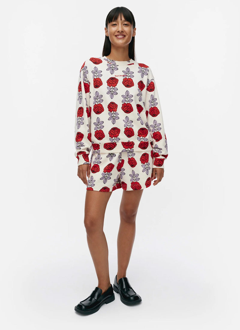 Marimekko Leiot Vihkiruusu Kioski Sweatshirt