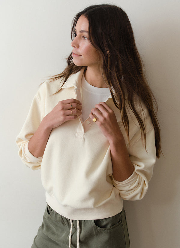 MARINE LAYER Cloud 9 Fleece Polo