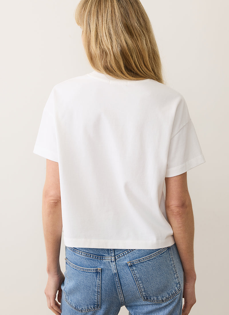 MARINE LAYER Cloud 9 Jersey Crew Tee