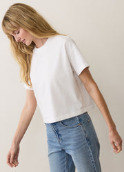 MARINE LAYER Cloud 9 Jersey Crew Tee