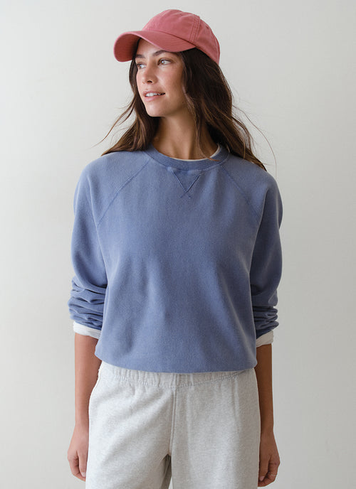  Cloud 9 Fleece Reversible Crew Neck Sweatshirt by Marine Layer at Andrews 