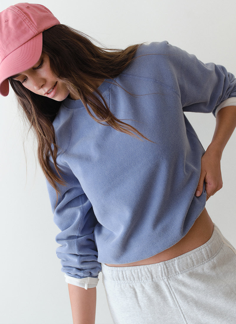  Cloud 9 Fleece Reversible Crew Neck Sweatshirt by Marine Layer at Andrews 