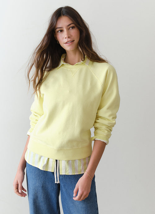 Cloud 9 Fleece Reversible Crew Sweatshirt by Marine Layer at Andrews