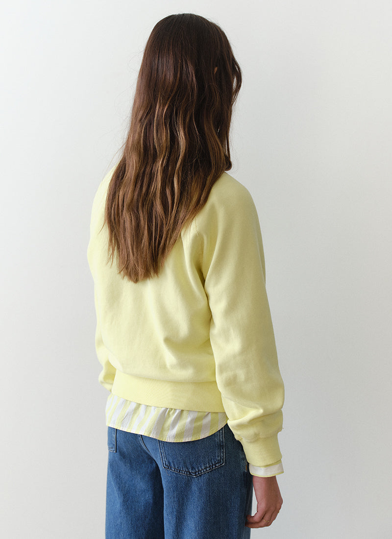 MARINE LAYER Cloud 9 Fleece Reversible Crew Sweatshirt