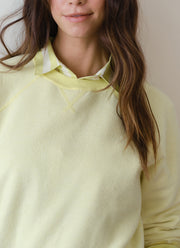 MARINE LAYER Cloud 9 Fleece Reversible Crew Sweatshirt
