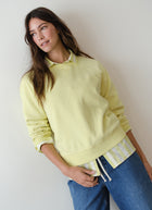 MARINE LAYER Cloud 9 Fleece Reversible Crew Sweatshirt